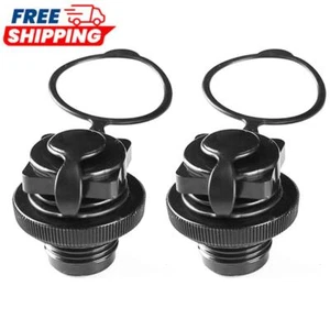 2 Pcs Mattress Airbed Air Valve Boston Valve Inflatable Boat Spiral Air Plug - Picture 1 of 12