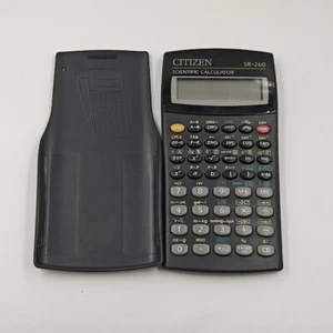 Citizen Electronic Calculator - Working, Signs of Use, Cover Included - Picture 1 of 5