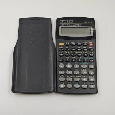 Citizen Electronic Calculator - Working, Signs of Use, Cover Included - Image 1 of 4