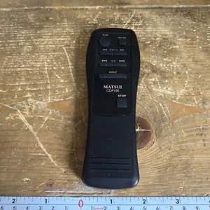 Matsui Fernbedienung - Schwarz (CDP100) - Bild 1 von 2
