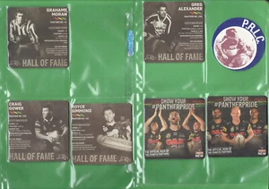 #E. TEN(10) PENRITH PANTHERS RUGBY LEAGUE CLUB DRINK COASTERS - Bild 1 von 2