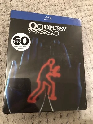 Octopussy 007 Bond  60 Years Limited Edition Blu Ray Steelbook IMPORT NEW SEALED - Image 1 of 2