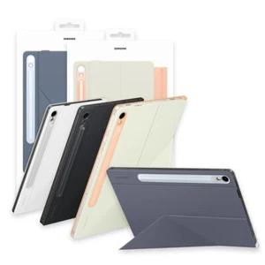 Samsung Galaxy Tab S9/S9 FE Smart Book Cover Detachable 2 viewing modes EF-BX710 - Picture 1 of 35