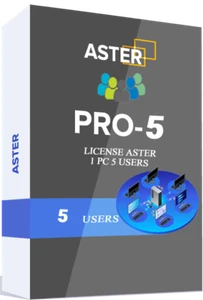 ASTER PRO (1 PC = 5 USERS) ibik Multiseat - Picture 1 of 1