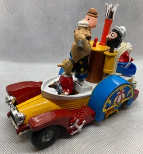 Vintage Corgi Comics POPEYE Paddle Wagon Original #802 COMPLETE YELLOW HUBS 69! - Picture 1 of 9