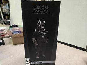 STAR WARS Imperial TIE Fighter Pilot Sideshow Exclusive 1:6 Figure #100294 - Picture 1 of 7