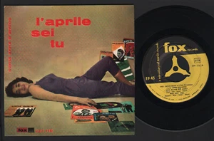 7" ANNA D'AMICO PIER EMILIO BASSI L'APRILE BIST DU +3 EP FOX RECORDS 1958 JAZZ - Bild 1 von 1