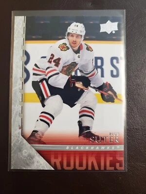 2020-21 Pius Suter Young Guns 05-06 Tribute Rookie Upper Deck Extended Series... - Image 1 of 2