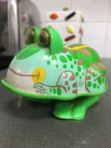 Yone Weißblech grün Uhrwerk Frosch Vintage 🐸 - Bild 1 von 6