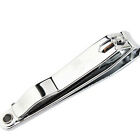 Silver LARGE Stainless Steel Toe Nail Clipper Cutter Manicure Pedicure  JCAUJ FF