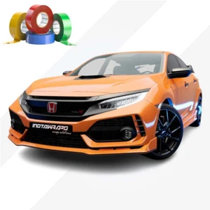 3M Chrome Delete / Custom Stripes | Gloss Deep Orange | G24 - Picture 1 of 6
