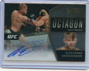 2021 Panini Select UFC ALEXANDER GUSTAFSSON Octagon Action Signatures Auto #/249 - Picture 1 of 2