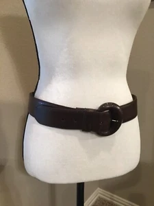 NEW! Betsey Johnson Women's Brown Man Made Belt ~ Size Medium  - Picture 1 of 10