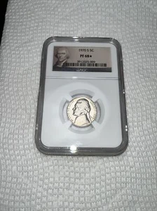 1970 S Jefferson Nickel PF68* NGC Certified - Picture 1 of 4