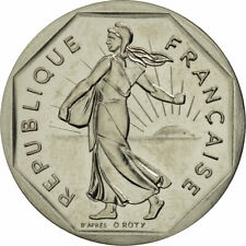 [#480790] Coin, France, 2 Francs, 1980, Paris, MS, Nickel, KM:P671, Gadoury:123.