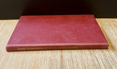 Symposia in Pure Mathematics Volume 1: Finite Groups by A.A. Albert 1959 HC - Image 1 of 4