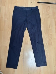 Hugo Boss Navy Blue Trousers Size W30 L30 - Picture 1 of 4