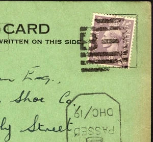 GB USED INDIA? WW2 Card *B-1* Underpaid NAVAL CENSOR Airmail 1942 S.Africa MC240 - Picture 1 of 10