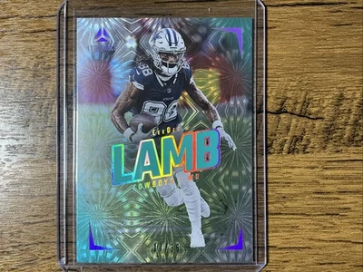 2024 Panini Luminance - CeeDee Lamb #17 Teal /35 - Image 1 of 3