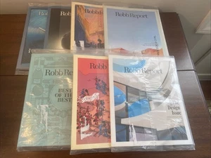 7 ROBB REPORT MAGAZINE ALLE NEU IN KUNSTSTOFF 2024 BEST OF BEST - REISEN - DESIGN - Bild 1 von 16