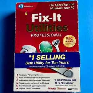 FIX-IT UTILITIES PROFESSIONAL 5 PC LICENSE - Picture 1 of 2