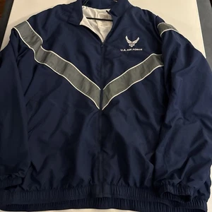 Vintage U.S. Air Force Windbreaker Jacket Men’s Size XL/Regular Mesh Lined - Picture 1 of 6