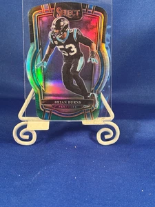 2022 Panini Select Silver Prizm Die Cut #287 Brian Burns Carolina Panthers - Bild 1 von 2