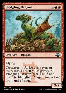 Fledgling Dragon , Modern Horizons 3 , #280 MTG Uncommon - Picture 1 of 1