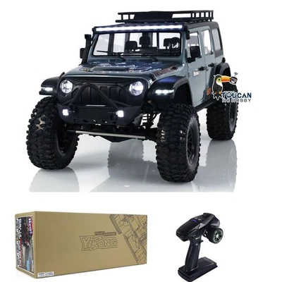 1/8 4x4 RC Rock Crawler Car Assembled YIKONG 4WD Radio Control Off-road Vehicles - Image 1 of 4
