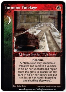 Inconnu Tutelage Third Edition V:TES VTES Vampire CCG - Picture 1 of 1