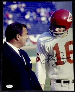 Len Dawson Signed 11x14 Photo Kansas City Chiefs JSA Certified - Picture 1 of 1