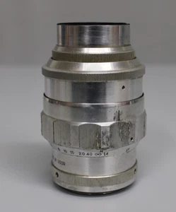 USSR  - Jupiter-11 4/135mm  - Objektiv M39 #6917250-87 - Antik - Bild 1 von 8