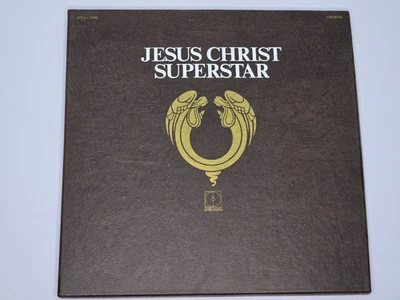 Jesus Christ Superstar Rock Opera 1970 Original Cast 2 Vinyl Lp Broadway Musical - Image 1 of 4