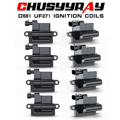 Paquete de 8 bobinas de encendido UF271 12558693 para Hummer H2 2003-2007 Foto 1 de 4