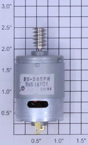 K-Line K3000-X001 12 Volt DC Can Motor with Worm Gear - Picture 1 of 1