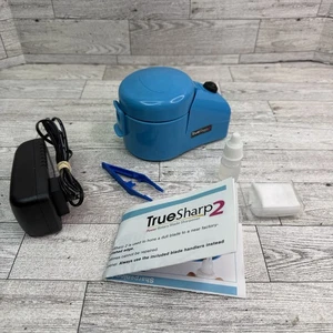 TrueCut True Sharp 2 Diamant Körnung Power rotierender Klingenschärfer blau - Bild 1 von 13