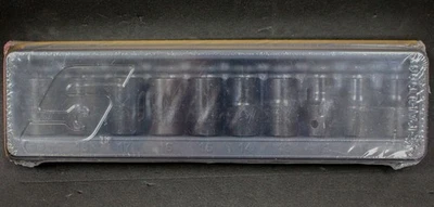 Snap On 310IMMYA 10 - 19 MM Impact Metric Shallow Socket 10 pc Set 6 pt 1/2 dr - Image 1 of 3