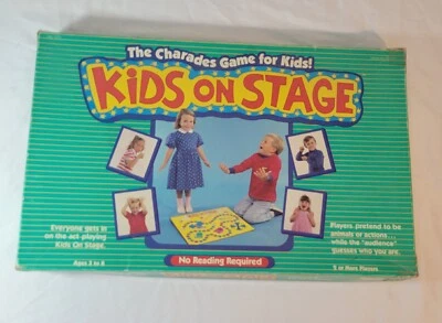 Kids On Stage The Charades Game for Kids University Games 1988 - Image 1 of 4
