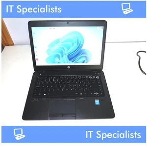 HP ZBook 14 G2 core i7 laptop, Win 11 Pro, 16GB ram, SSD, AMD FirePro with dock - Picture 1 of 13