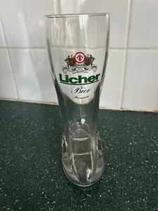 Vintage Licher Bier Premium Boot Bier Glas 0,3 Rastal 6,25" Zoll hoch - Bild 1 von 6