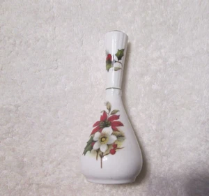 Mini Crown Staffs England Poinsettia Vase - Picture 1 of 6