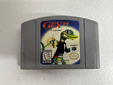 Gex 64 Enter the Gecko N64 (Nintendo 64, 1998) Authentic Tested Cart Only