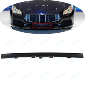 Front Bumper Lower Moulding Cover Trim c Fit For Maserati Quattroporte 2017-2020 - Picture 1 of 4