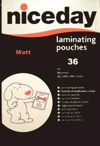 matt laminating pouches 36 A4 high illumination areas, can write on with pencil - Picture 1 of 3