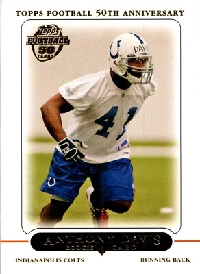 2005 Topps #386 Anthony Davis - Image 1 of 2