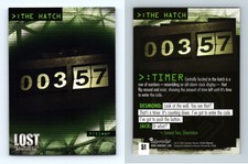 Timer #51 Lost Revelations 2006 Inkworks Trading Card