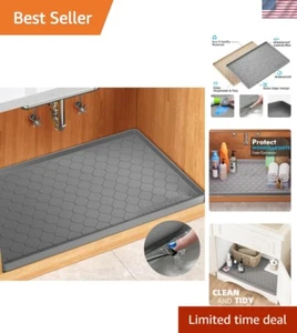 Wasserdichte Unter Waschbecken Matte - 22”x9” Silikon Schrank Liner & Tropfschale - Bild 1 von 8
