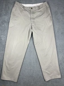 Vintage Patagonia Pants Men’s 40 Y2K Button Fly Beige Khaki 36x31 Wide Leg Baggy - Picture 1 of 16