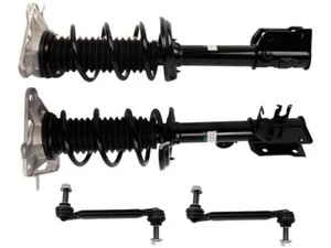 TRQ 38WV89T Rear Strut Coil Spring Sway Bar Link Kit Fits 2017-2021 Jeep Compass - Picture 1 of 1