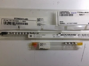 3329H-1-204LF BOURNS RES TRIMMER 200K OHM 0.5W PC PIN TOP ROHS 4 PIECES - Picture 1 of 1
